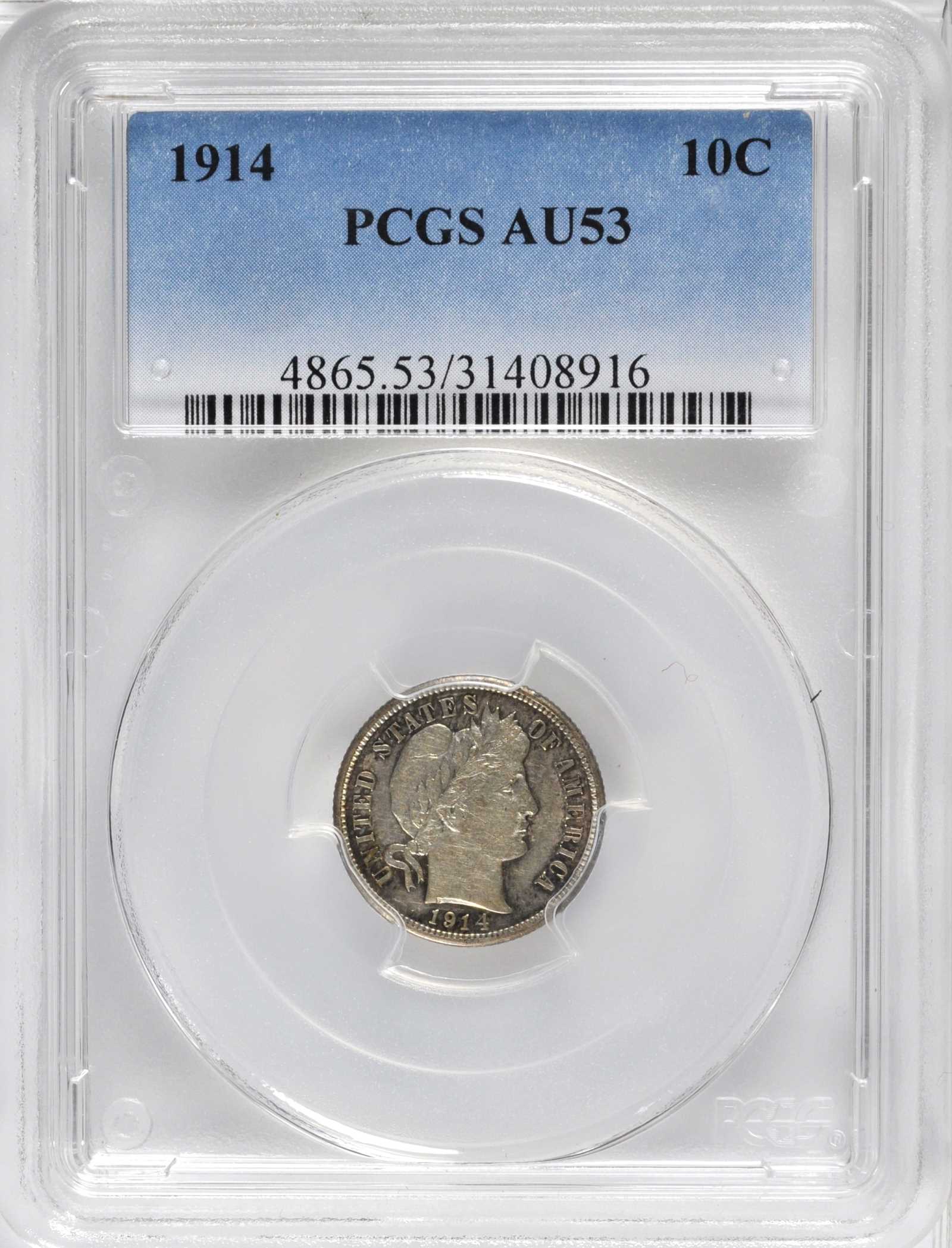 1914 10c VF20 thumbnail 26