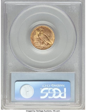 image for: 1925-D $2 1/2 MS66 PCGS....