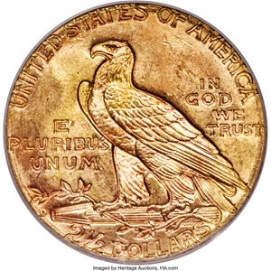 image for: 1925-D $2 1/2 MS66 PCGS....
