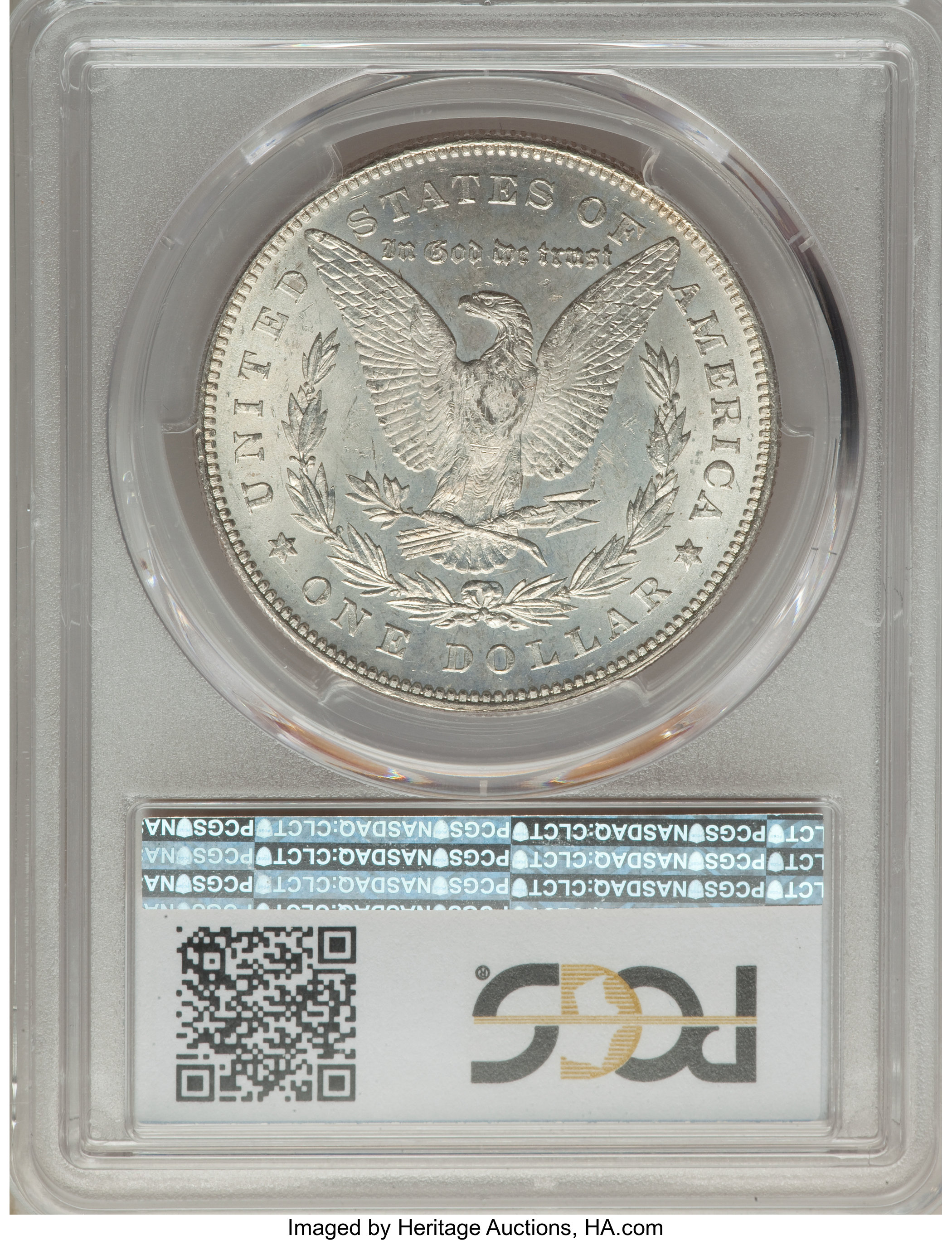 1878 7/8TF $1  Weak, 7/0TF, Extra Talons, VAM-30 MS64 thumbnail 2