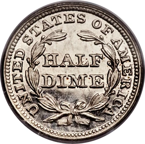 image for: 1859 H10C PR65 Cameo PCGS....