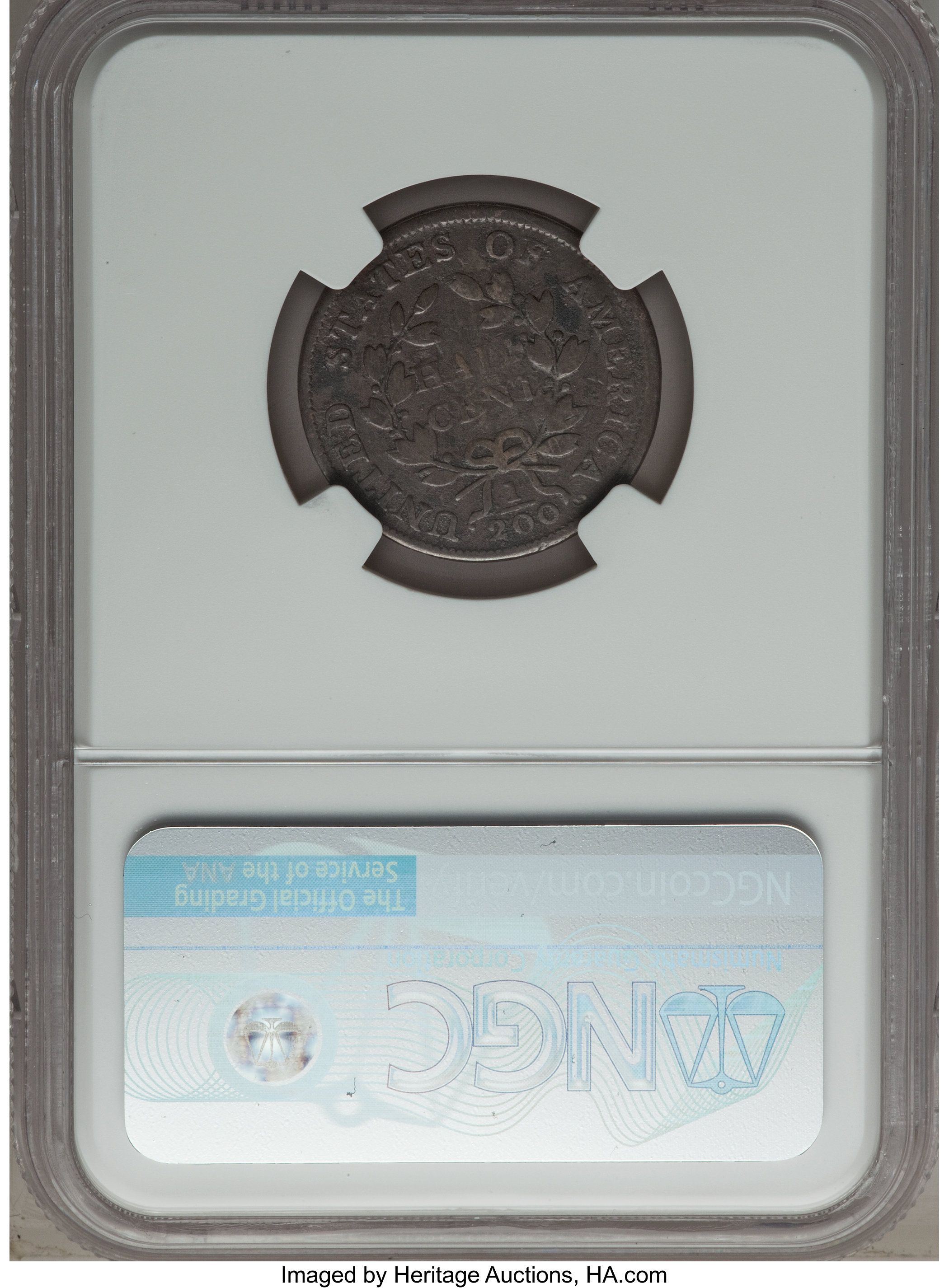 1802/0 1/2c Reverse of 1802, C-2 MS BN G4 BN thumbnail 4