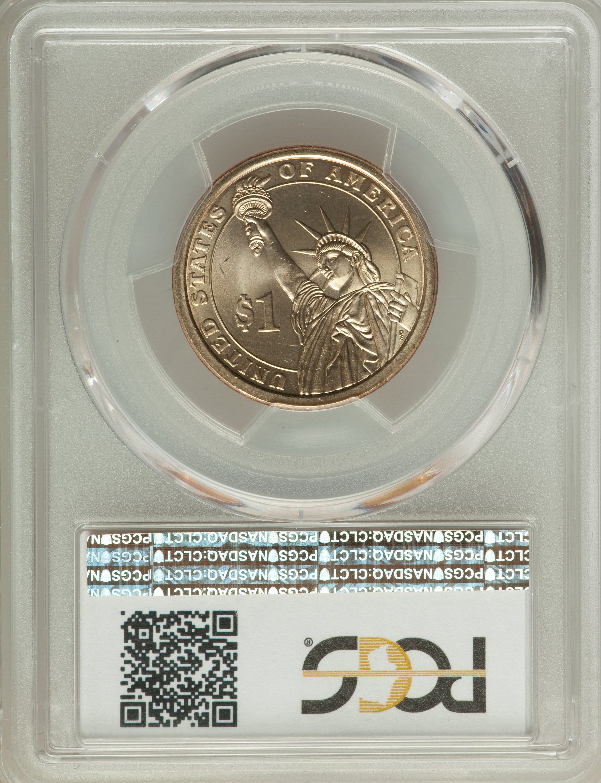 (2007) $1  George Washington, Missing Edge Lettering MS66 thumbnail 12