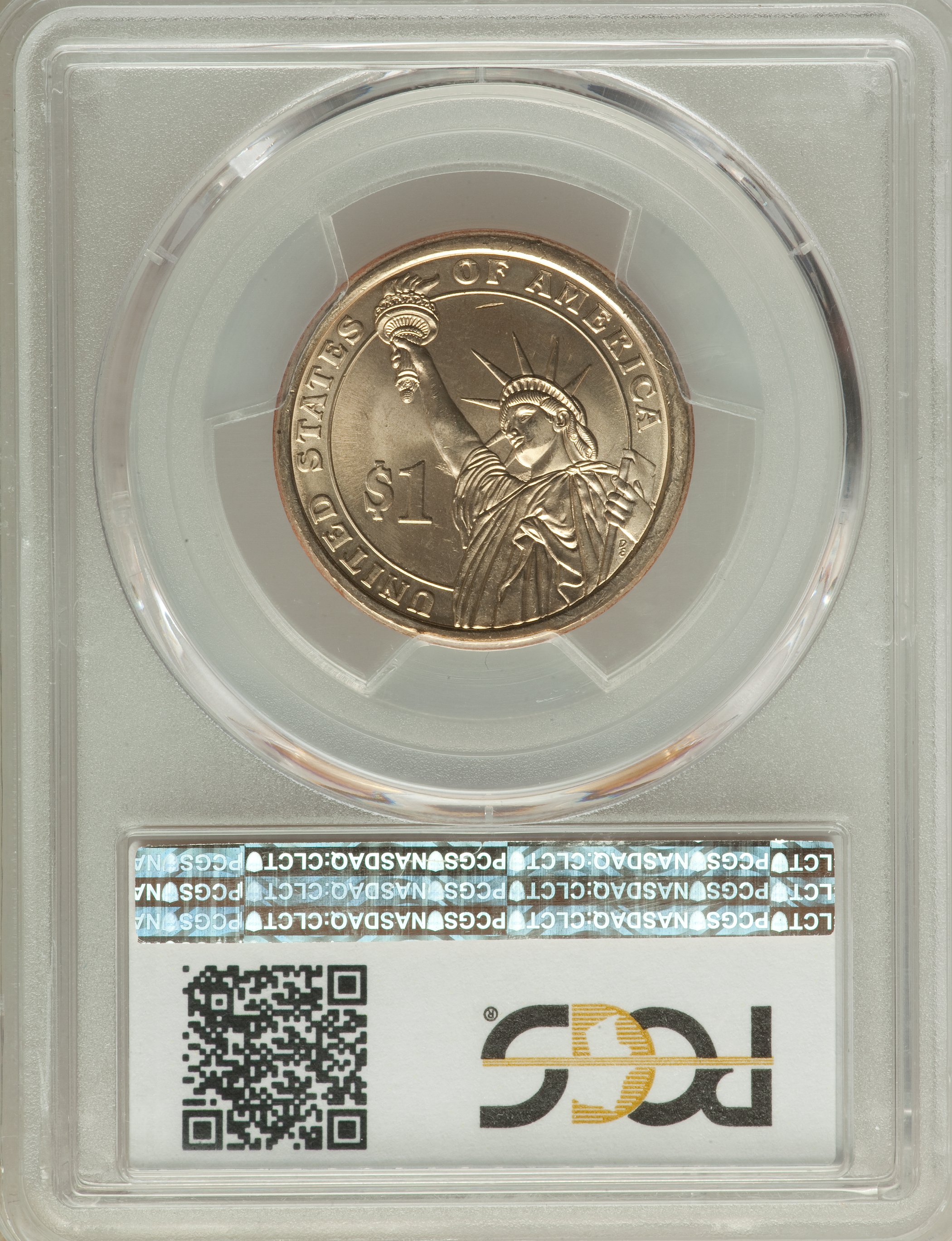 (2007) $1  George Washington, Missing Edge Lettering MS65 thumbnail 15