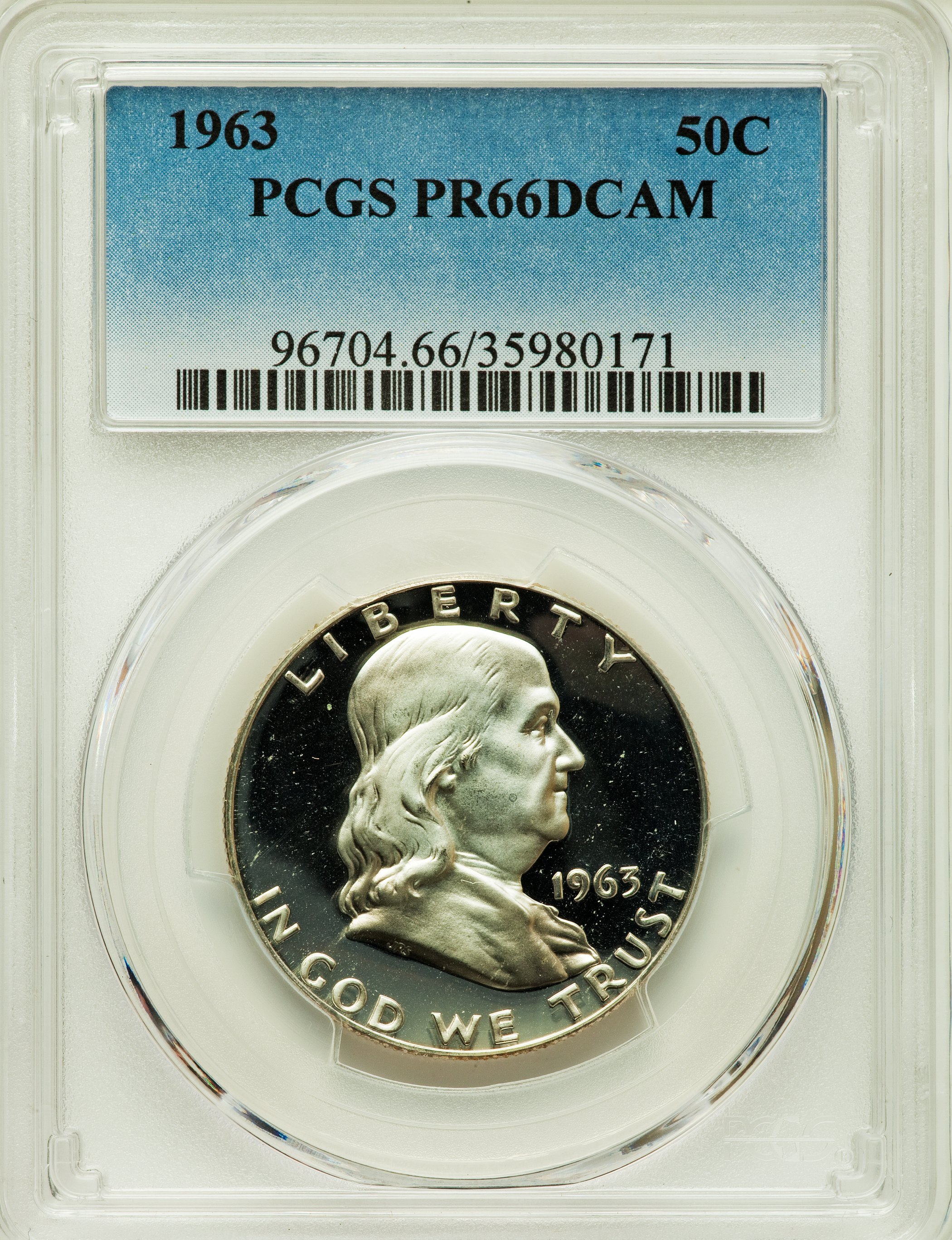 1963 50c PR DCAM PR63 DCAM thumbnail 22