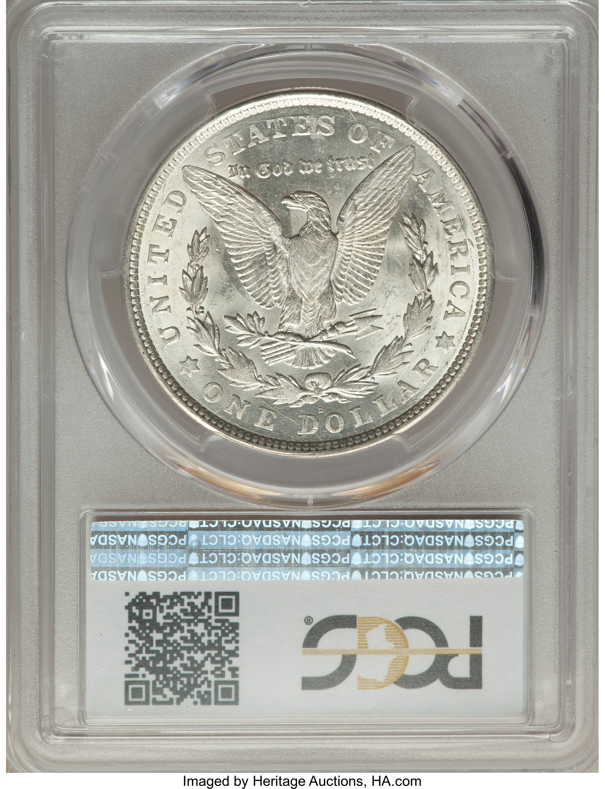 1921-D $1  Capped R, VAM-1B MS62 CAC thumbnail 6