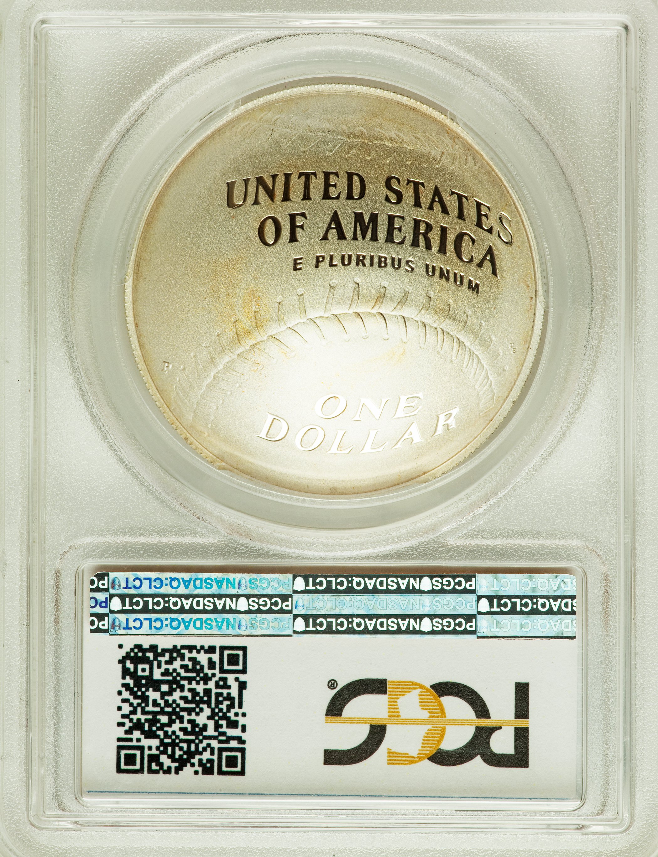 2014-P S$1 Baseball Hall of Fame PR DCAM PR67 DCAM thumbnail 2