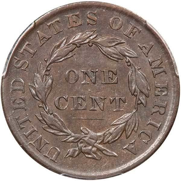 image for: L1C 1829 MEDIUM LETTERS. PCGS XF45