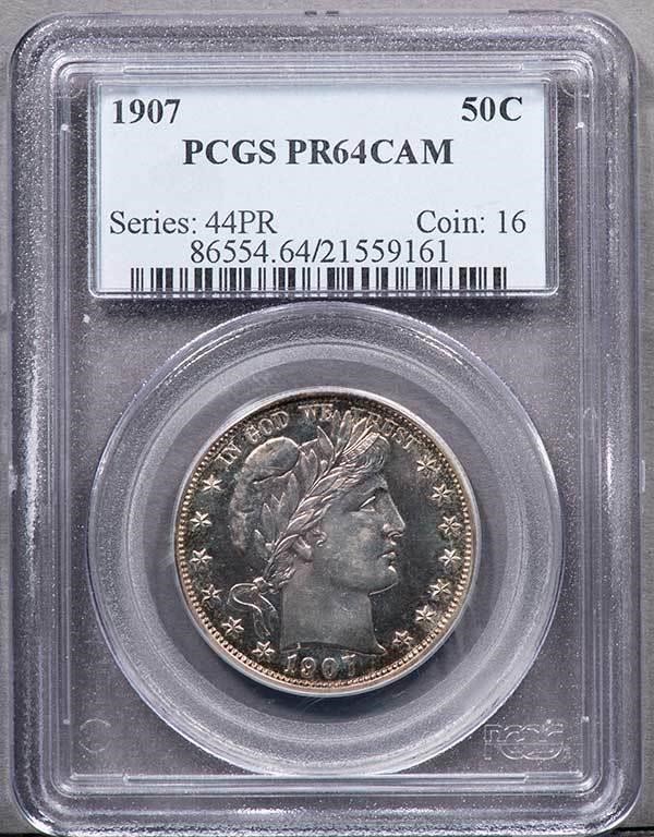 image for: 50C 1907 PCGS PR64 CAM