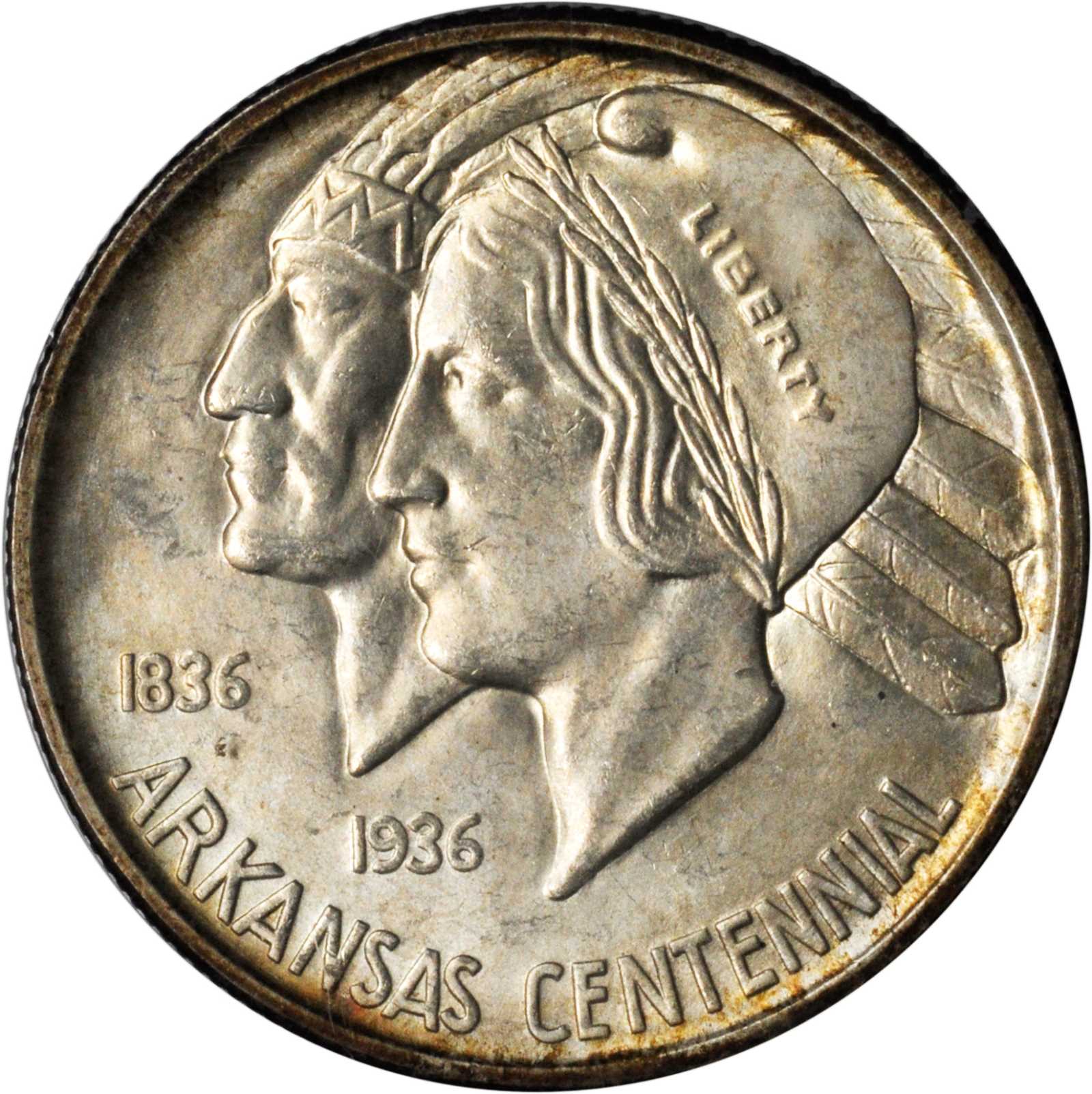 1937-D Arkansas Centennial. MS (PCGS). OGH.