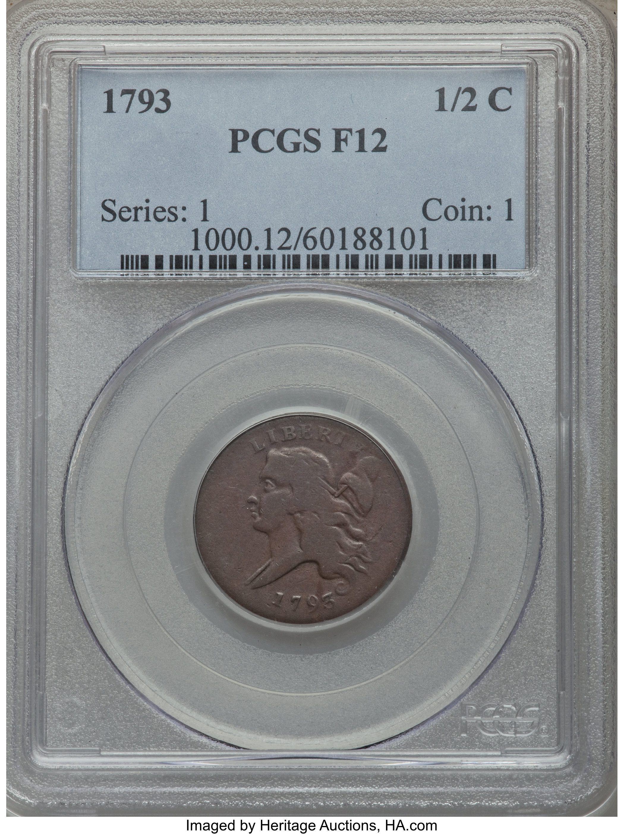 1793 1/2c C-3 MS BN G4 BN thumbnail 21