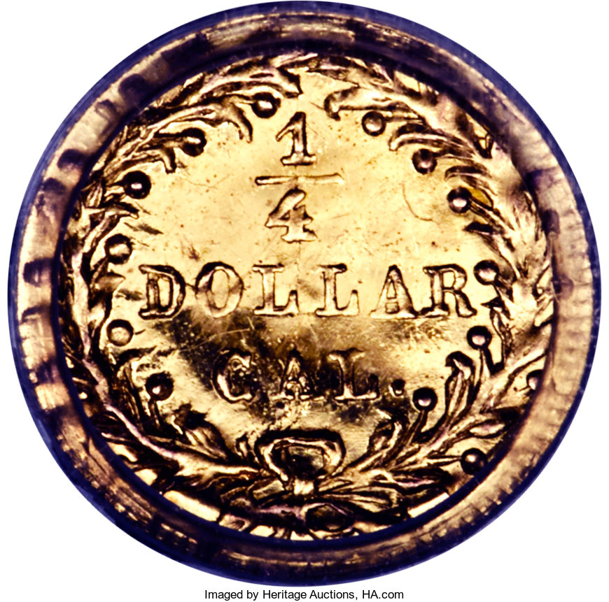 image for: 1872/1 25C Indian Round 25 Cents, BG-869, Low R.4, MS67 Prooflike PCGS Secure....