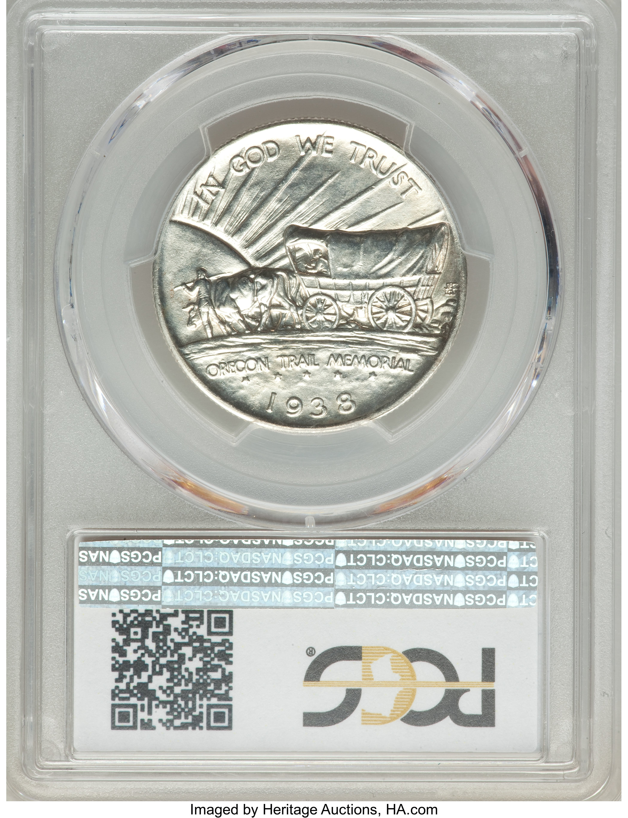 1938-S 50c Oregon Trail AU55 thumbnail 15