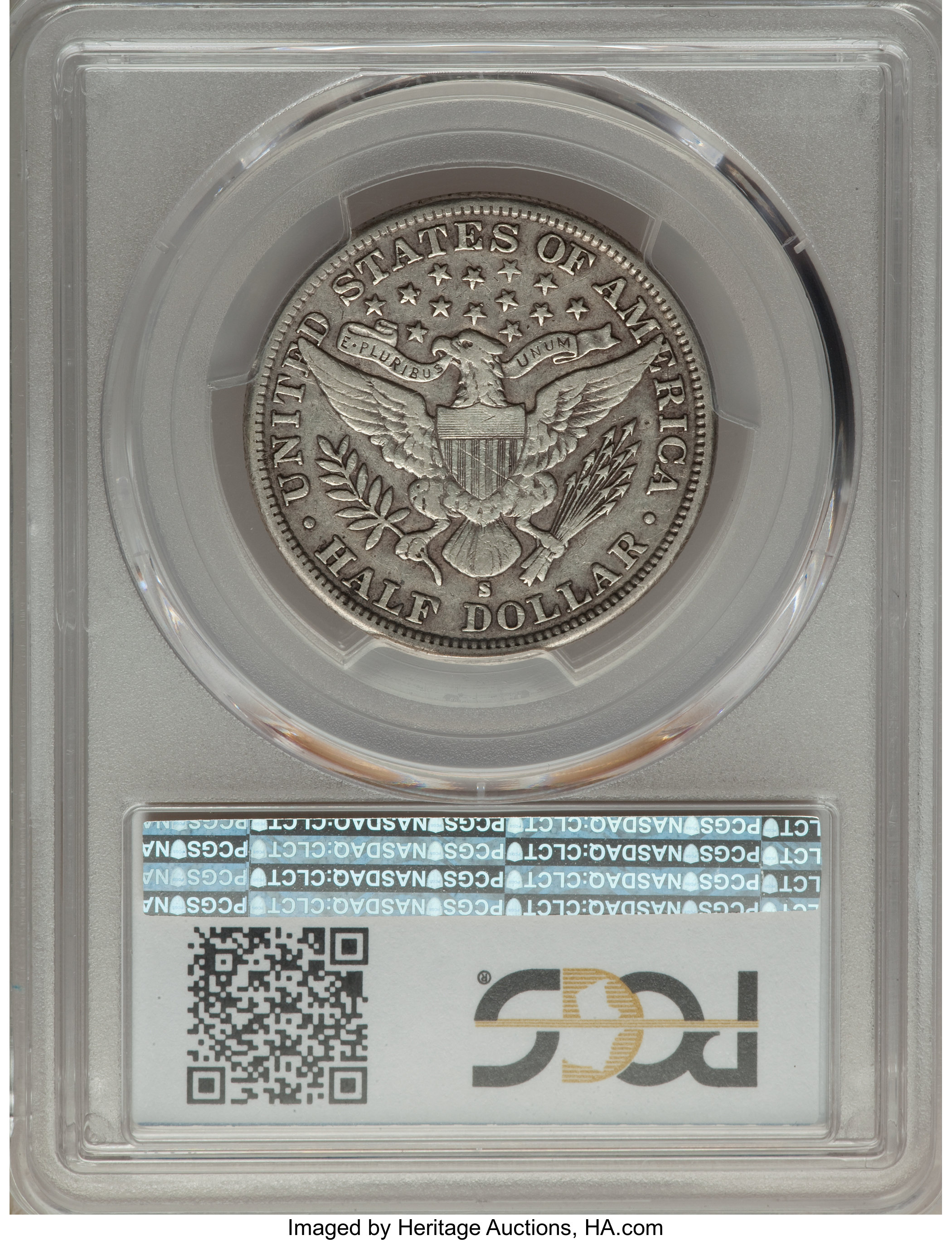 1900-S 50c VF30 thumbnail 2