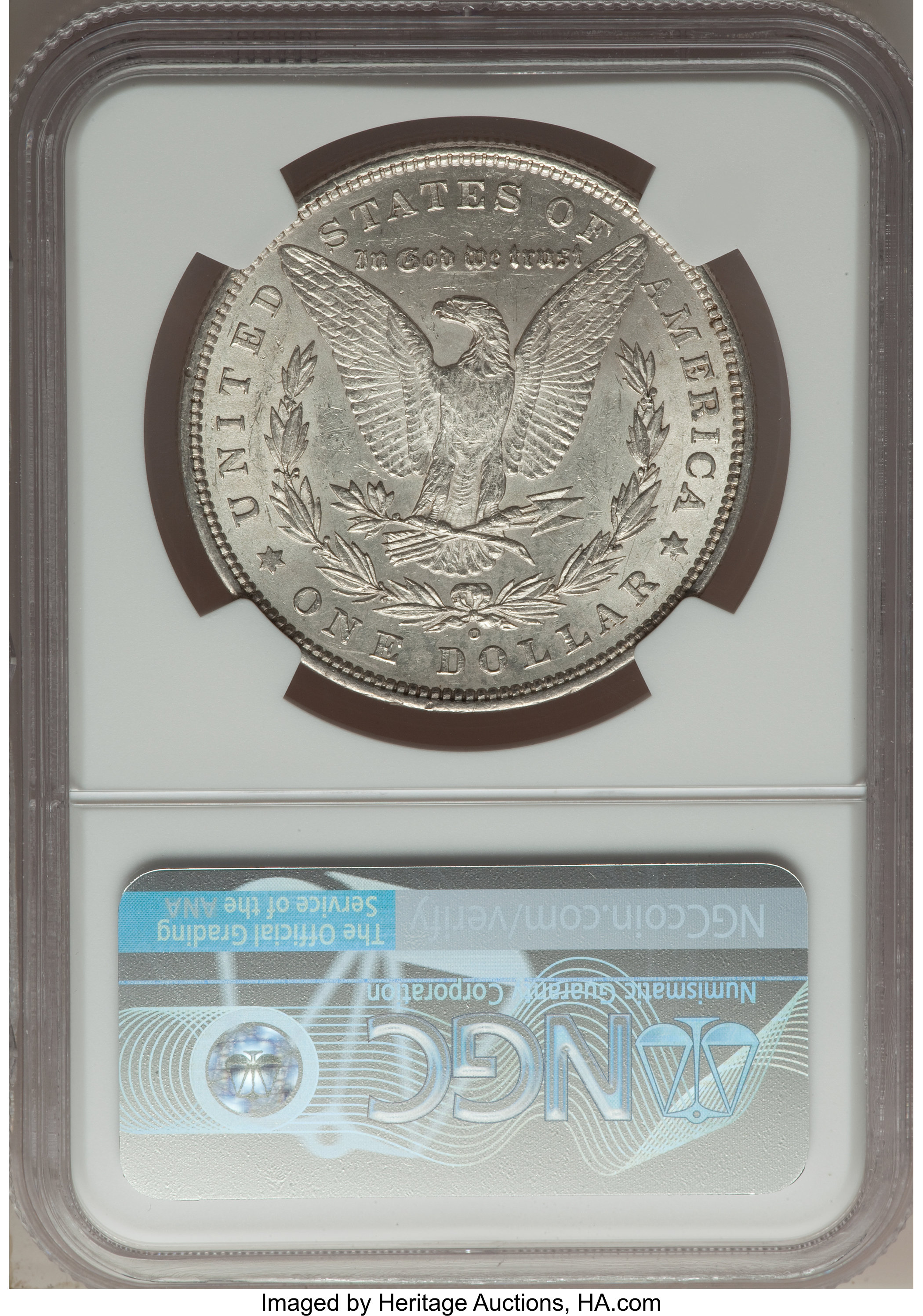 1880-O $1  8/7, Spike, VAM-6A MS60 thumbnail 5