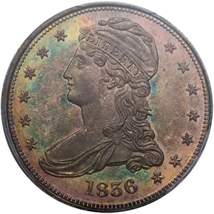 image for: 50C 1836 REEDED EDGE PCGS MS64 CAC