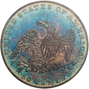image for: 50C 1836 REEDED EDGE PCGS MS64 CAC