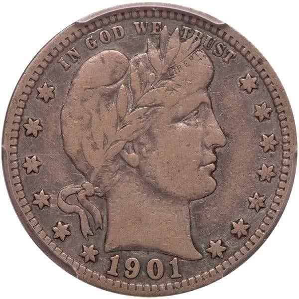 Image for 1901-S 25c VF20