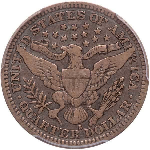 1901-S 25c VF20 thumbnail 2