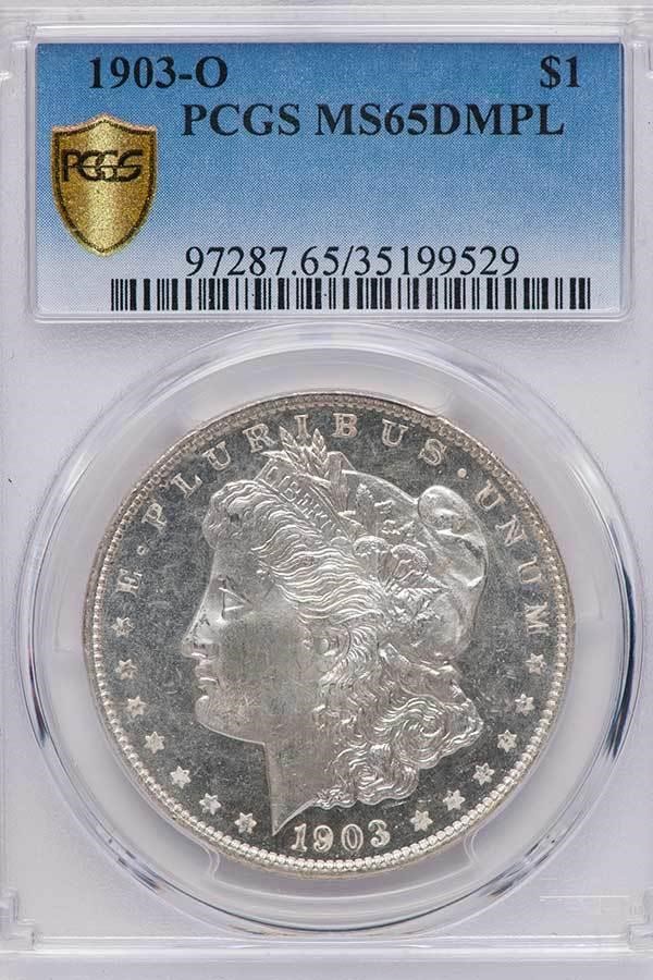 image for: $1 1903-O PCGS MS65DMPL