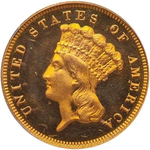 image for: $3 1881 PCGS PR66 CAM CAC