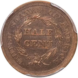 image for: 1/2C 1856 J-177 PCGS PR64 CAC