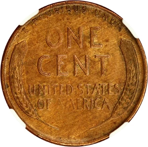 image for: 1943 Bronze 1c MS RB (82710)