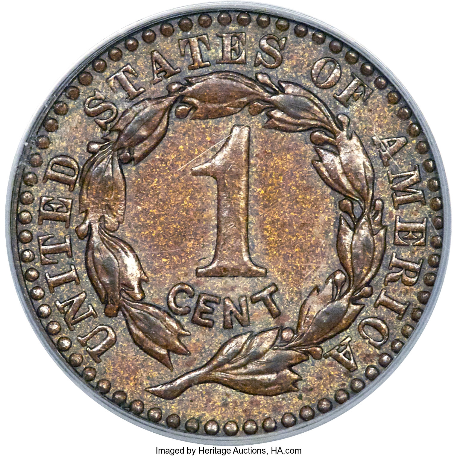 image for: 1896 1C One Cent, Judd-1768, Pollock-1983, R.5, PR64 Brown PCGS....