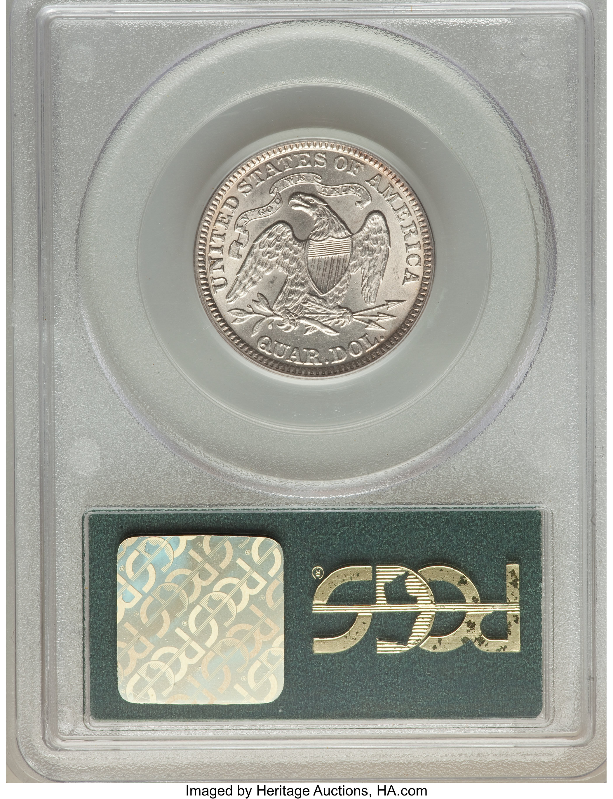 1889 25c MS62 thumbnail 2