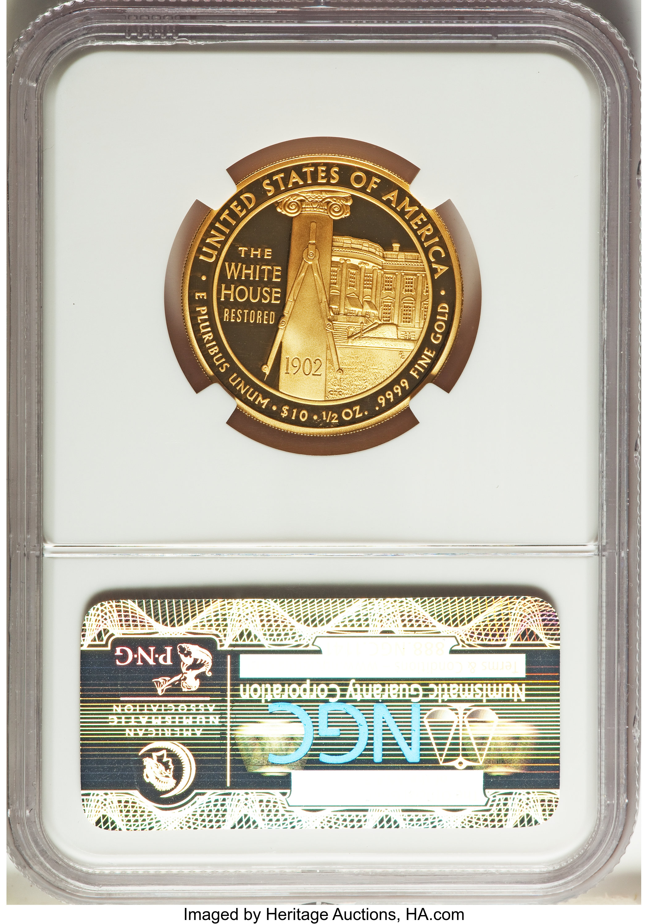 image for: 2013-W $10 Edith Roosevelt Half-Ounce Gold Ten Dollar PR70 Ultra Cameo NGC. NGC Census: (0). PCGS Population: (14).  ...