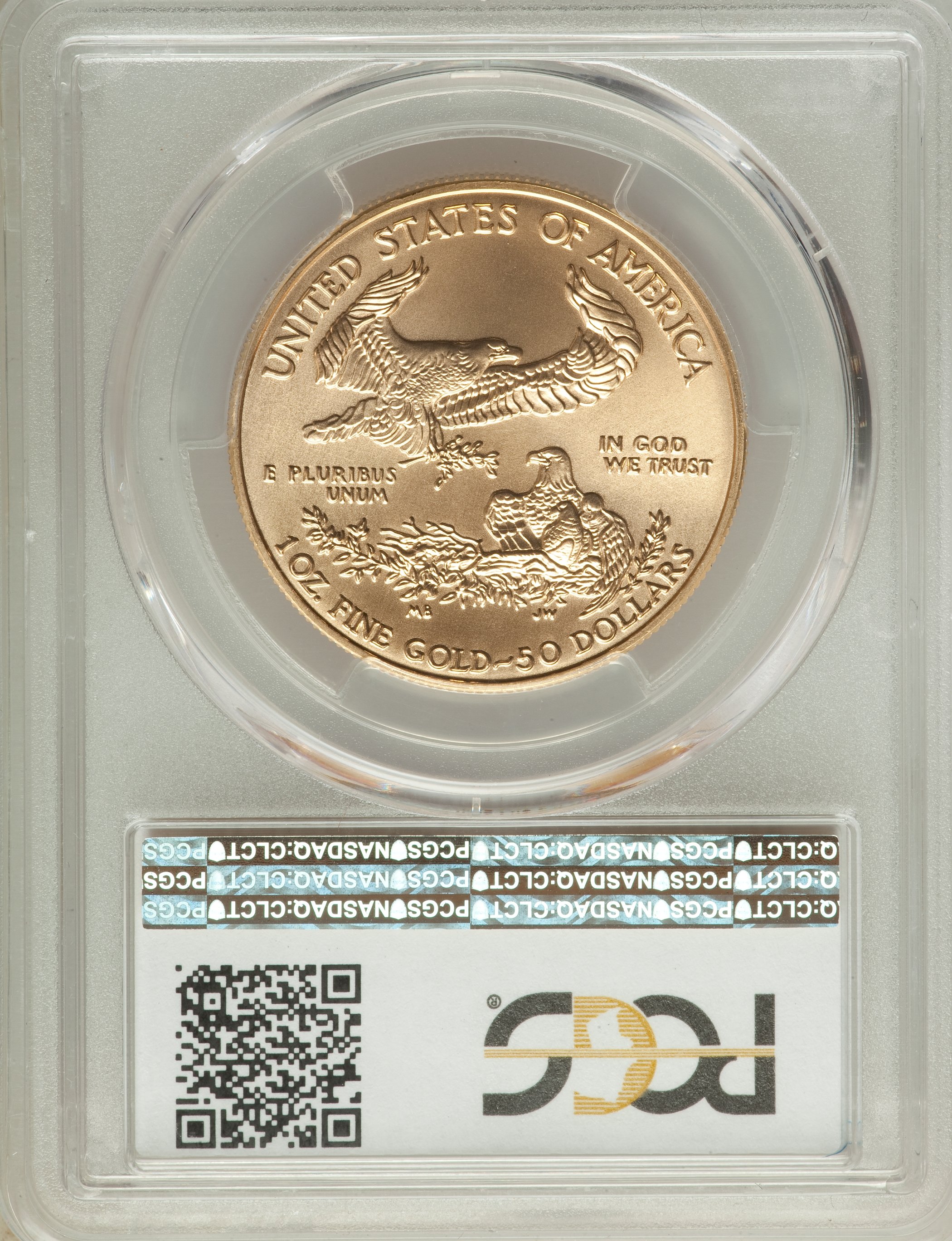 2001 G$50  Gold Eagle MS70 thumbnail 13