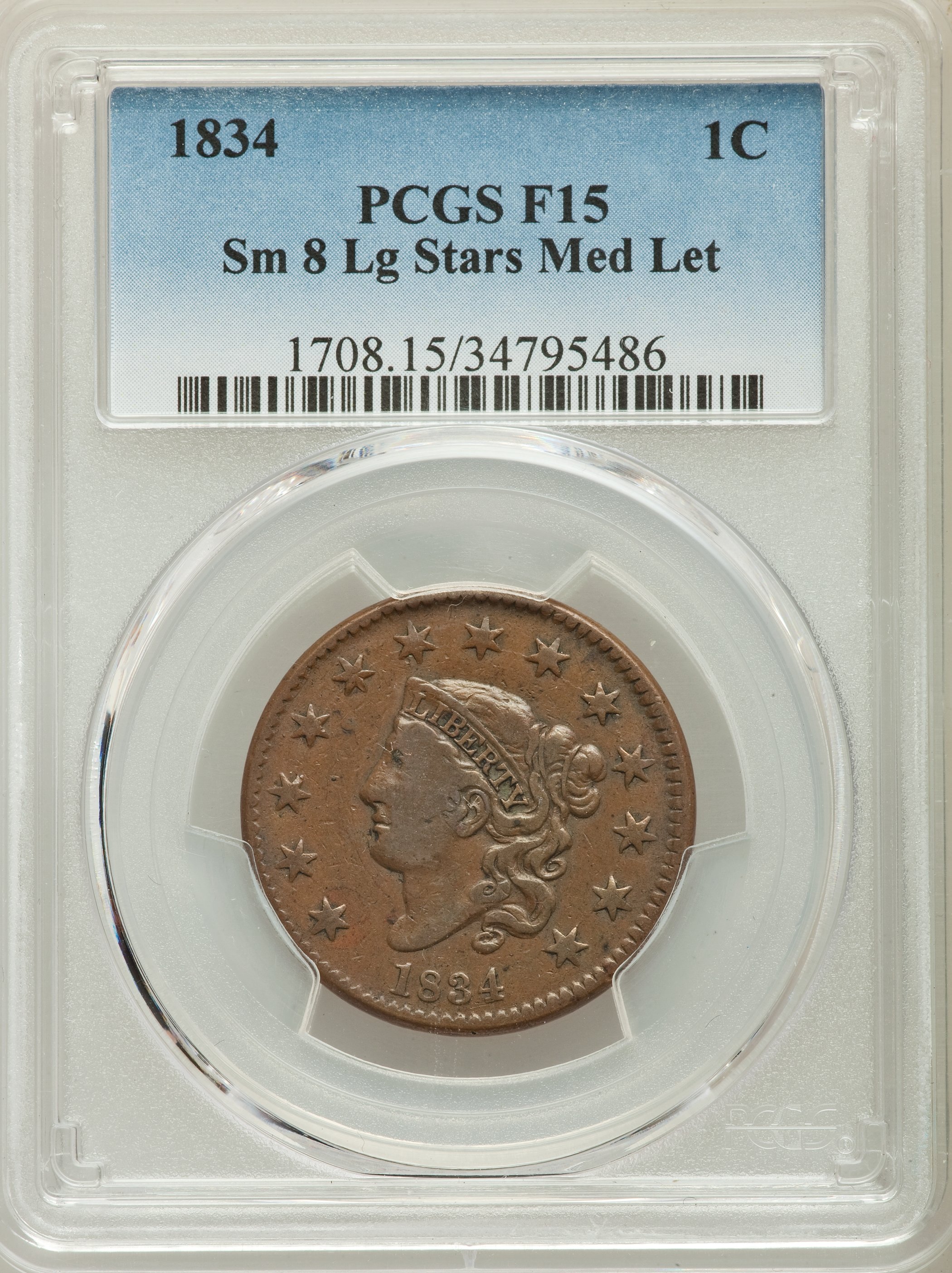 1820 1c Large Date MS BN G6 BN thumbnail 12