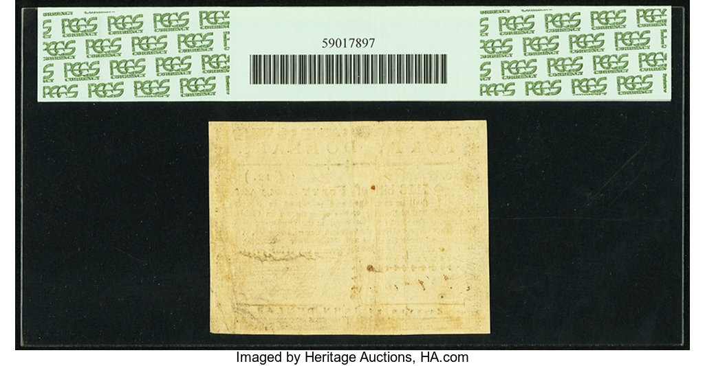image for: Virginia May 7, 1781 $40 PCGS Extremely Fine 40PPQ....