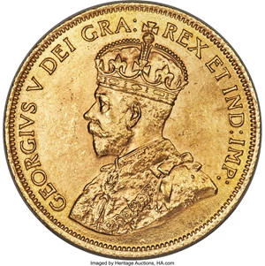 image for: George V gold 10 Dollars 1912 MS64+ PCGS