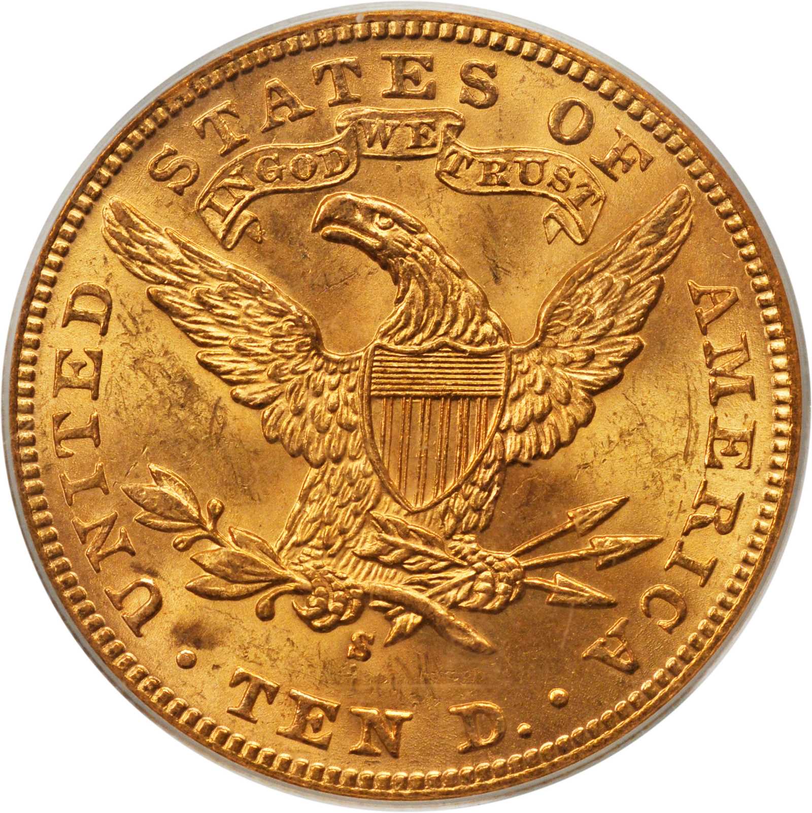 1899-S $10 MS60 thumbnail 2