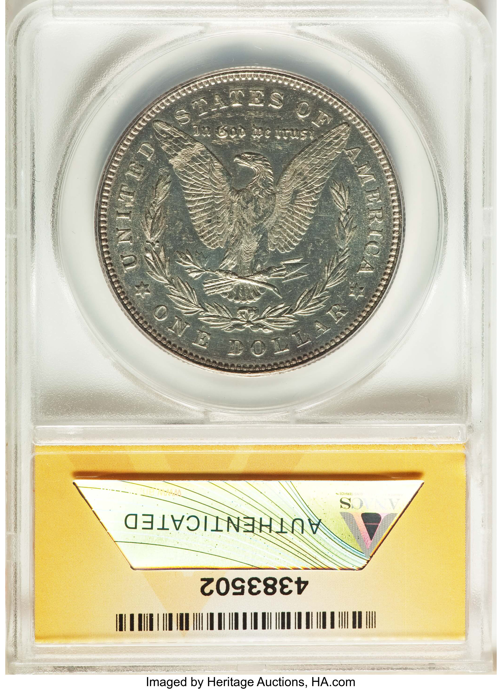 1878 7/8TF $1  Strong MS DMPL MS61 DMPL thumbnail 2