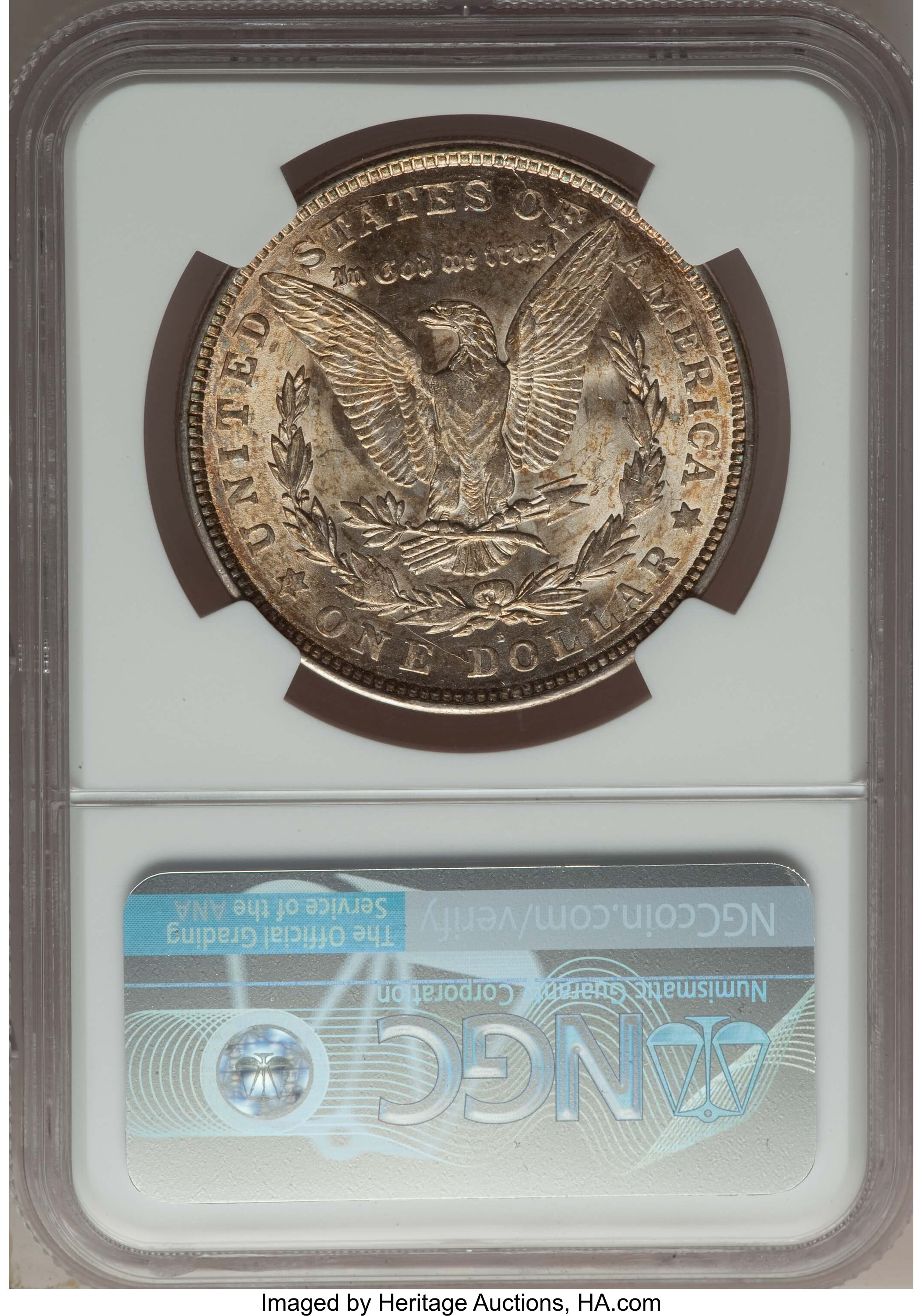 1921-D $1  Capped R, VAM-1B MS62 CAC thumbnail 12