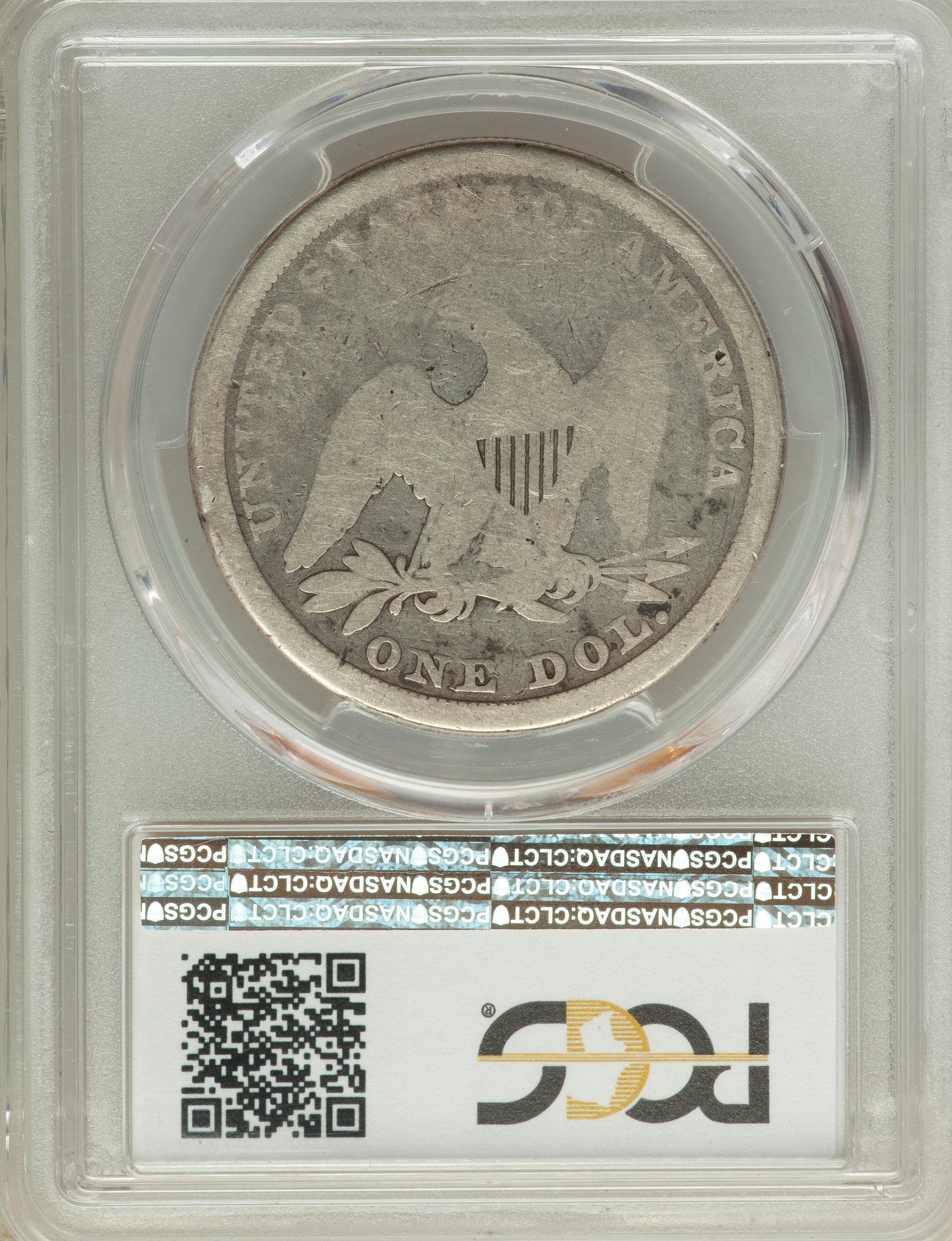 1841 $1 AG3 thumbnail 4