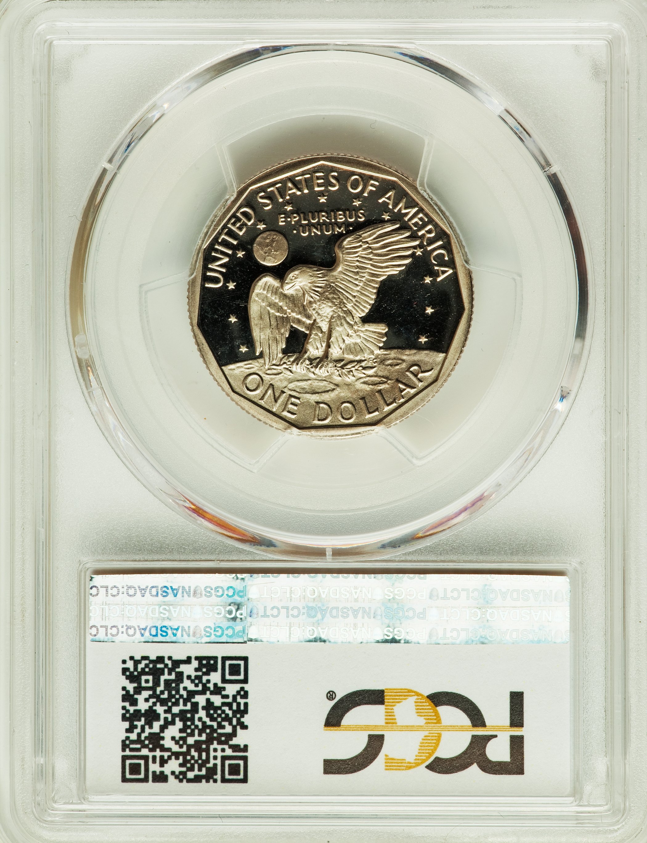Susan B. Anthony SBA $1 1979-1999 PR DCAM [Type] PR60 DCAM thumbnail 16