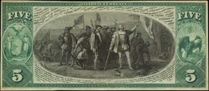 image for: New York, New York. $5 1875. Friedberg 403 (W-700). The Chase NB. Charter #2370. PCGS Currency Very Choice New 64 PPQ.