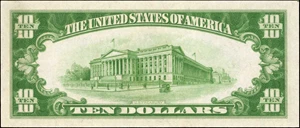 image for: Fr. 1700. 1933 $10 Silver Certificate. PCGS Currency Gem New 66 PPQ.