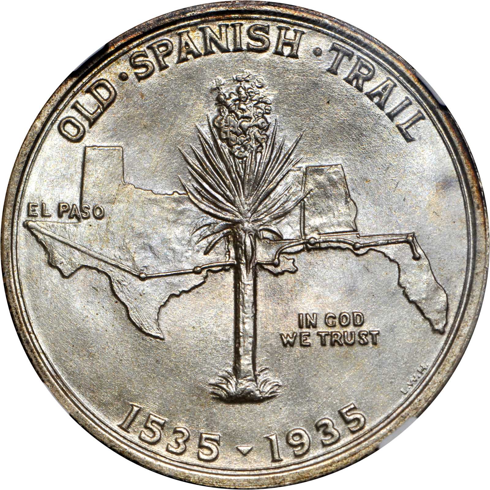 1935 Silver Commemoratives Spanish Trail Coin Pricing Guide | The