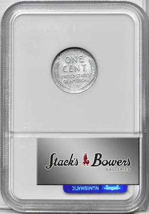 image for: 1944-D Lincoln Cent--Struck on a Zinc-Coated Steel Planchet--MS-62 (NGC).