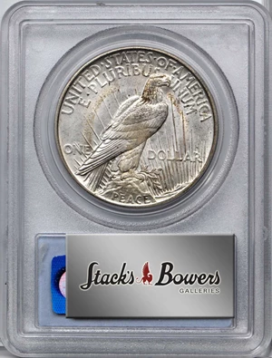 image for: 1921 Peace Silver Dollar. High Relief. MS-67 (PCGS).