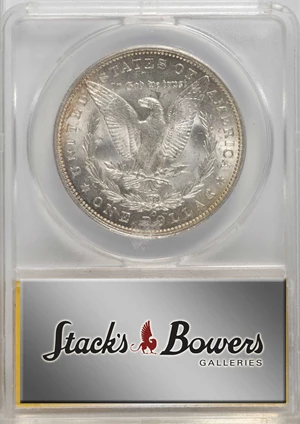 image for: 1888-O Morgan Silver Dollar. VAM-1B. Top 100 Variety. Scarface. MS-63 (ANACS).