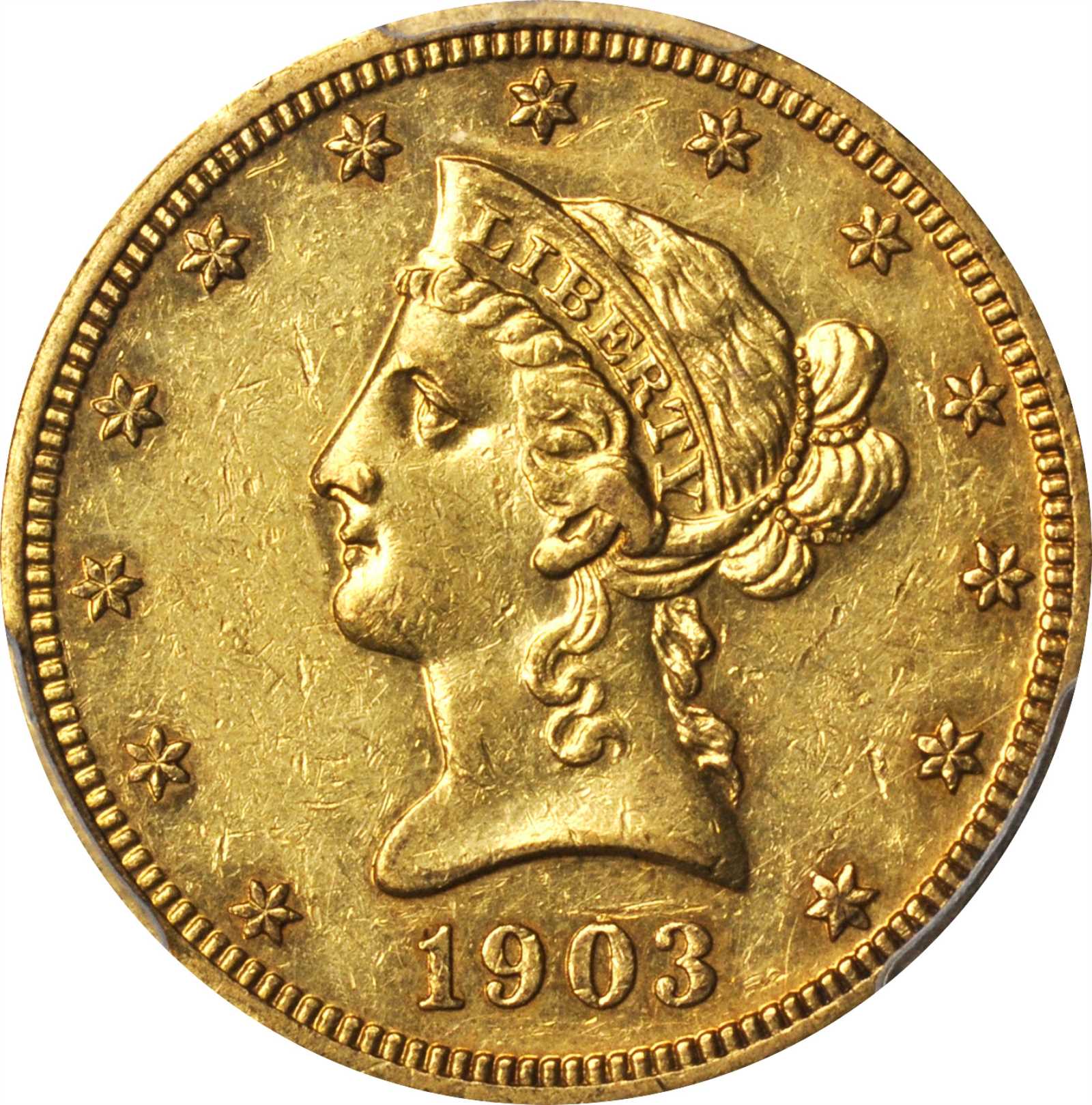 image for: 1903 Liberty Head Eagle. Proof-55 (PCGS).