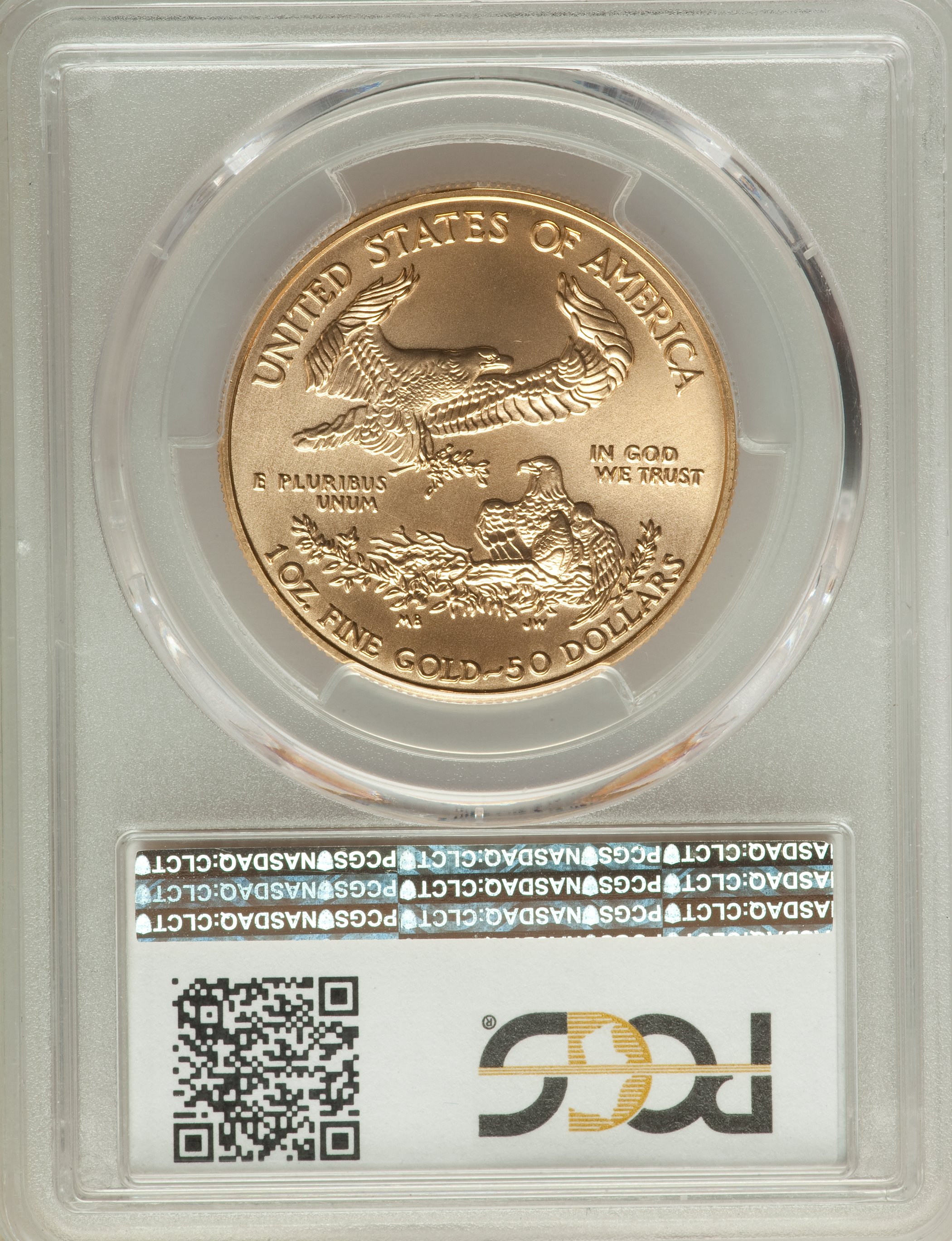 2001 G$50  Gold Eagle MS70 thumbnail 15
