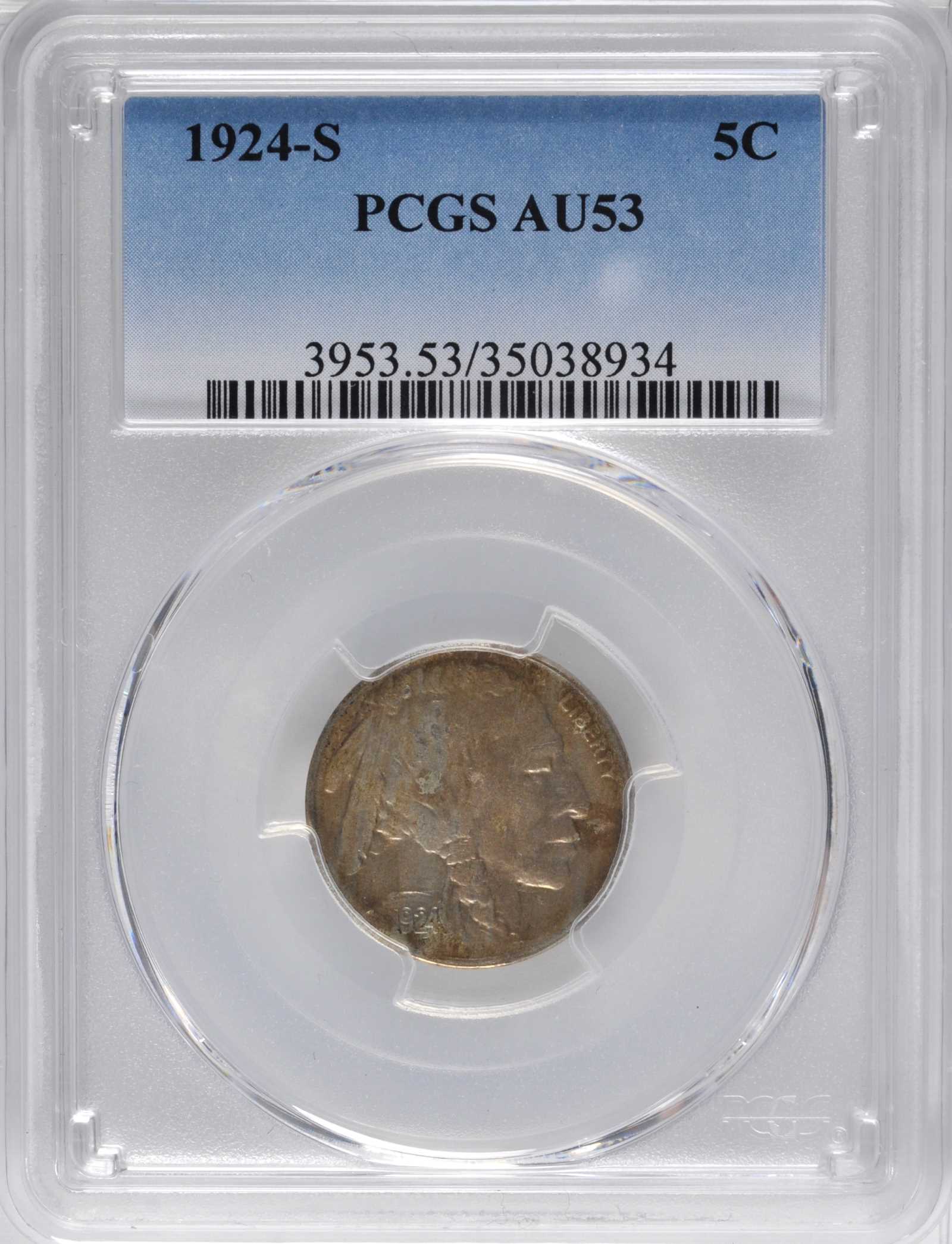1924-S 5c MS60 thumbnail 24