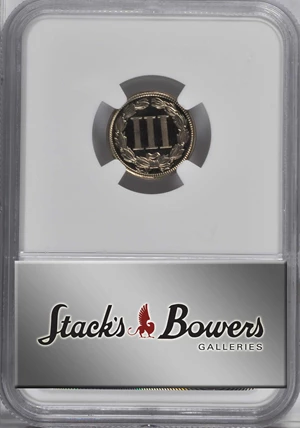 image for: 1869 Nickel Three-Cent Piece. Proof-67 Ultra Cameo (NGC).