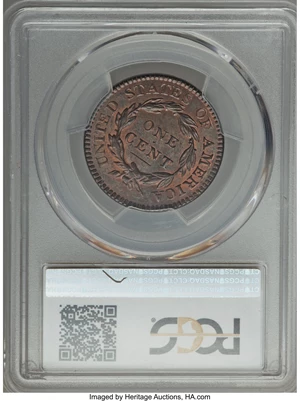 image for: 1816 1C N-2, R.1, MS63 Red and Brown PCGS. CAC....